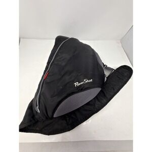 Genuine Canon PowerShot Sling Camera Bag - Black Padded Travel Case